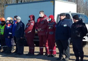 В Гомеле прошли командно-штабные и тактико-специальные учения ГСЧС