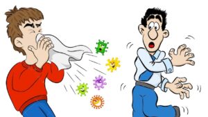 Самая негативная  сторона зимы- это воздушно-капельные инфекции